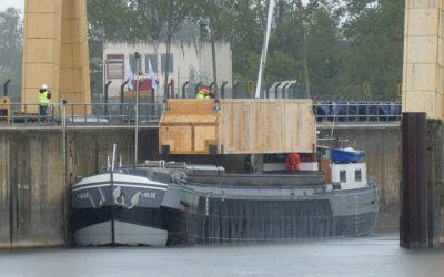 Nouveau transport de Colis lourd industriel sur la Seine